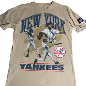 Mitchell Ness New York Yankees T Shirt Medium MLB World Series